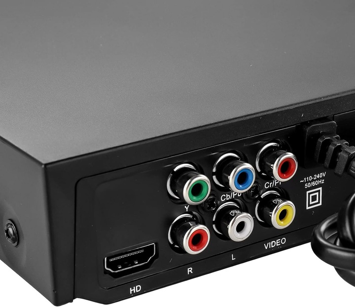 DVD EVD CD ODTWARZACZ HD1080P HDMI/AV/USB PODWÓJNE GNIAZDO MIKROFONU