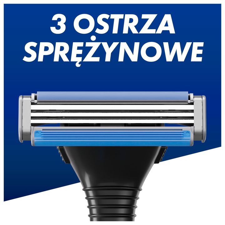 Gillette Blue 3 sensor wkłady ostrza 8 szt