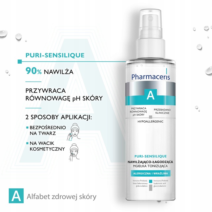 PHARMACERIS A PURI-SENSILIQUE Tonik-Mgiełk 200 ml