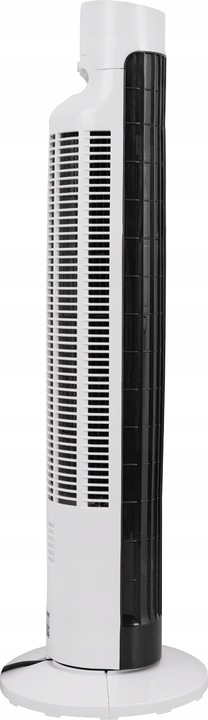 WENTYLATOR KOLUMNOWY WIATRAK STOJĄCY PODŁOGOWY WIEŻOWY DUŻY CICHY SWING 45W