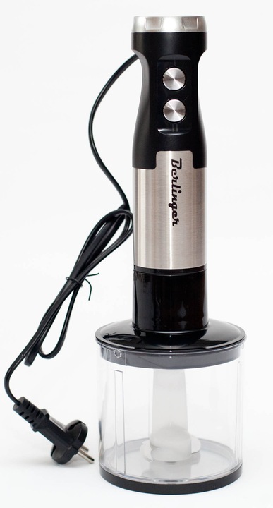 Blender ręczny robot kuchenny 1250W | metalowy mikser, malakser,