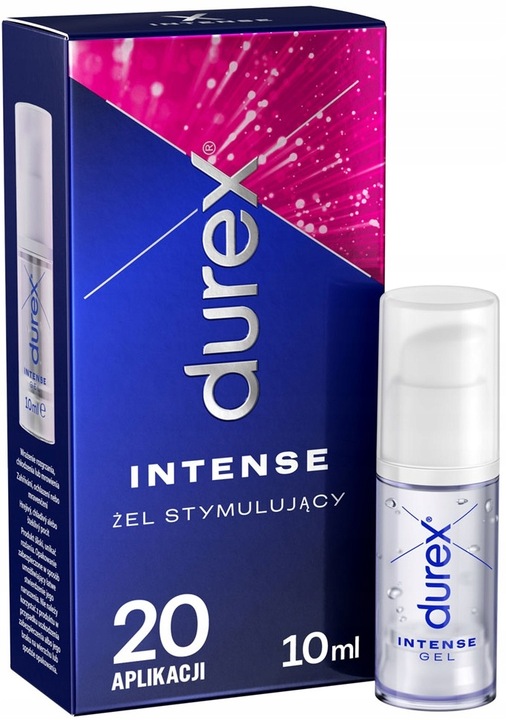 DUREX Intense żel ZWIĘKSZA ORGAZM U KOBIET Stymulujący Chłodzi i Rozgrzewa