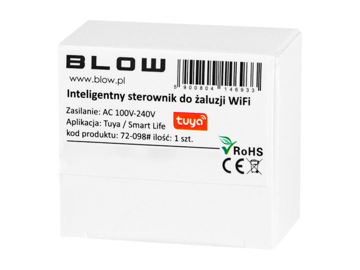 STEROWNIK DO ŻALUZJI WIFI TUYA MODUŁ WŁĄCZNIK DOPUSZKOWY RF SMART MINI