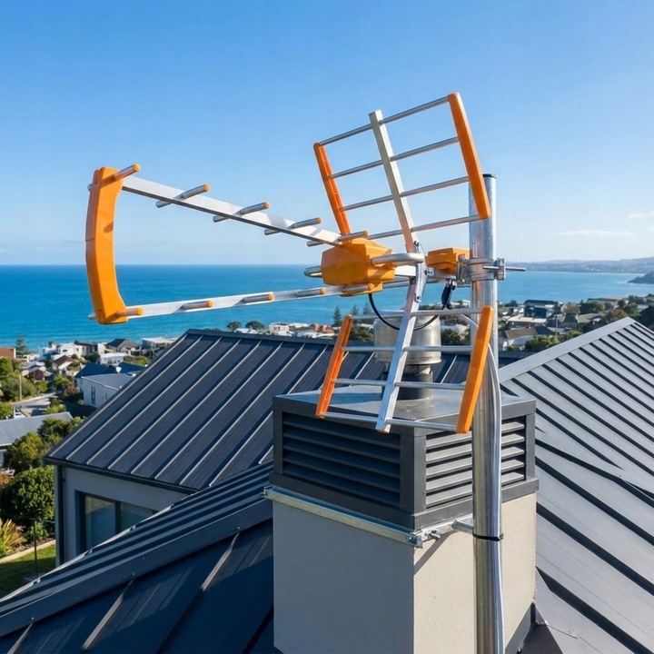 ANTENA ZEWNĘTRZNA DO TELEWIZJI NAZIEMNEJ KIERUNKOWA AX GALAXY COMBO