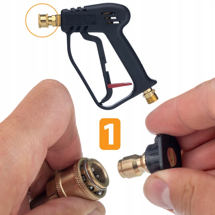 PISTOLET DO MYJKI CIŚNIENIOWEJ KARCHER K2 K3 K4 K5 K6 K7 M22 CLICK 5