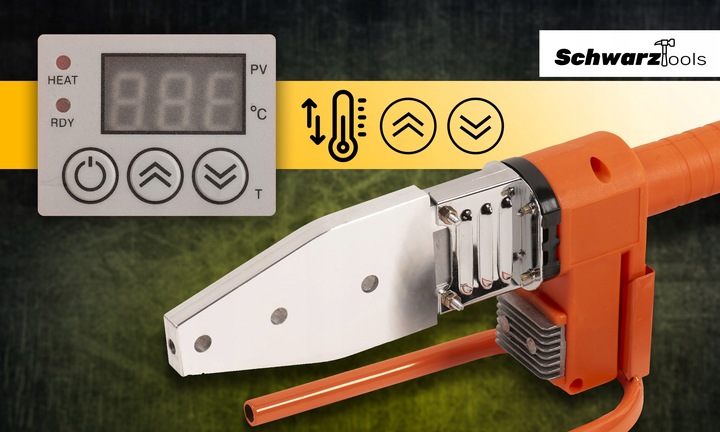 ZGRZEWARKA DO RUR PCV PP LCD ZGRZEWANIE POLIFUZIJNA MATRYCE AKCESORI