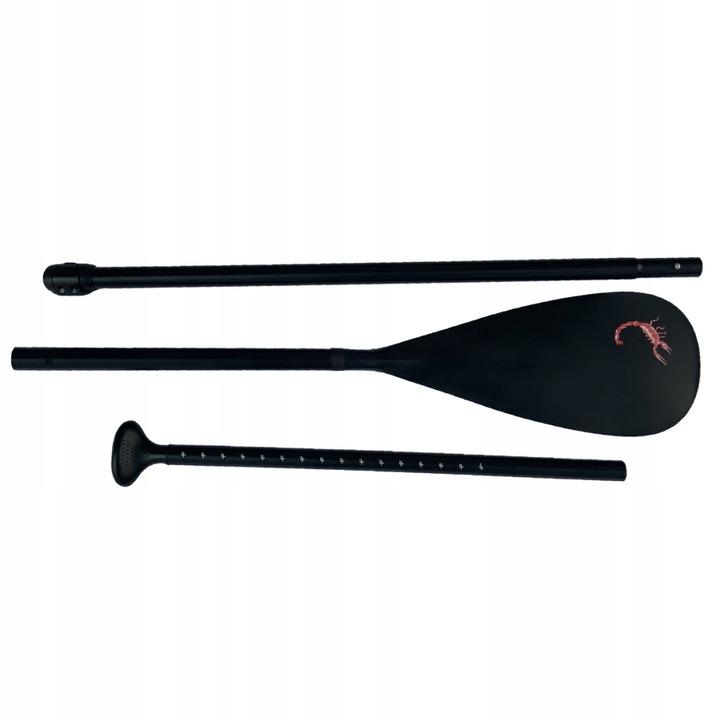 WIOSŁO DO DESKI SUP REGULOWANE SKŁADANE +POKROWIEC