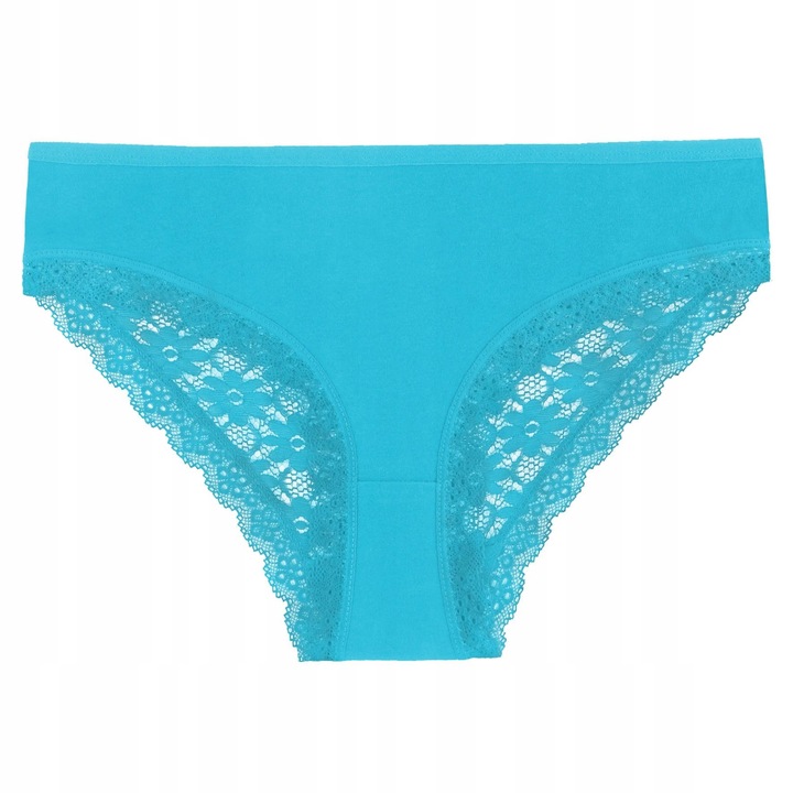 4x Koronkowe FIGI MAJTKI DAMSKIE Bawełniane Koronka Kobiecie MORAJ r. S