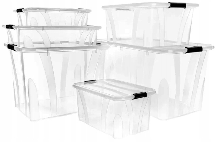 KON-PLAST - Pojemnik na zabawki plastikowy - SOLIDNY - pudełko kosz -