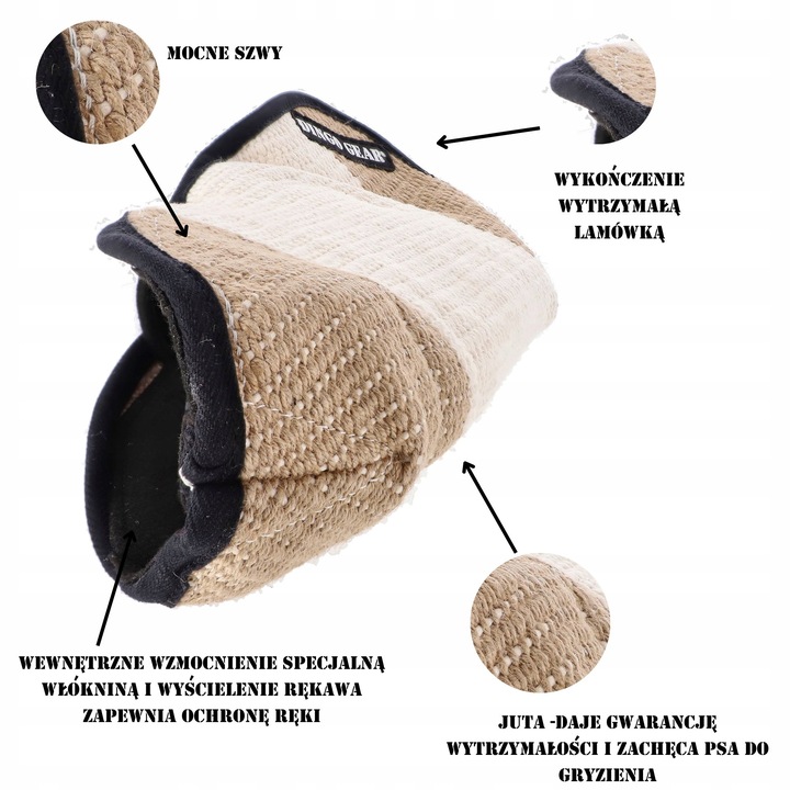 Dingo Gear K9 RĘKAW TRENINGOWY DEXTER 2 JUTA