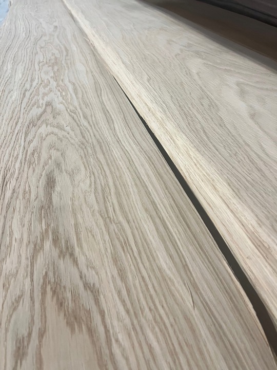 fornir naturalny dębowy Dąb Flader A klasa 0,6 mm 2,20 - 3,50 m