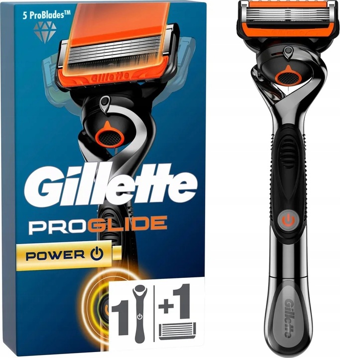 GILLETTE PROGLIDE POWER MASZ +1 WKLAD