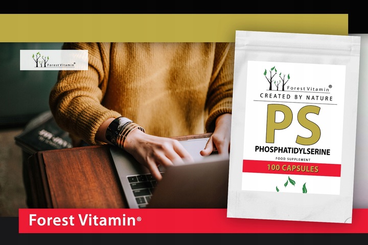 Fosfatydyloseryna 100mg 100kaps PAMIĘĆ NAUKA KONCENTRACJA NOOTROPIK