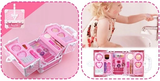 MAKEUP MAKIJAŻ DLA DZIEWCZYNKI KUFEREK KOSMETYKI