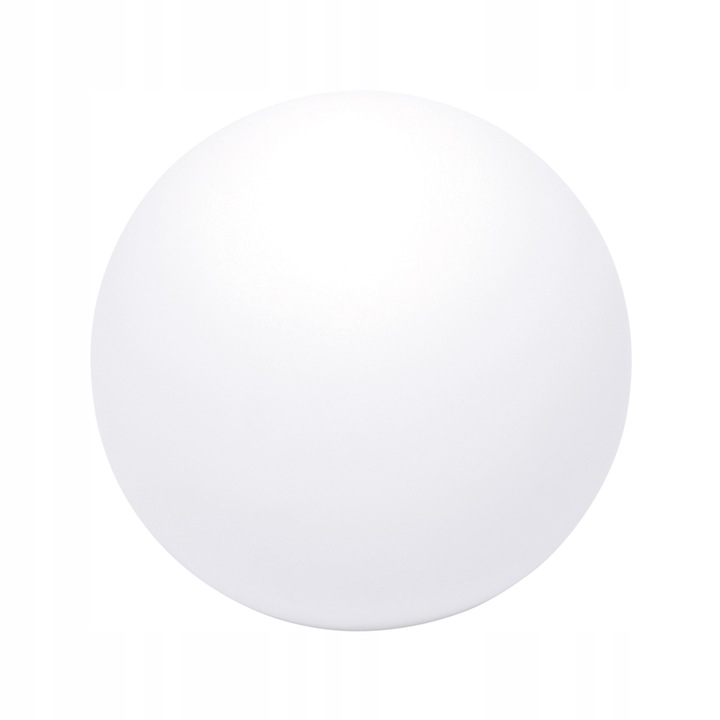 Klosz SZKLANY do lamp na E27 KULA szklana pełna biała 14cm