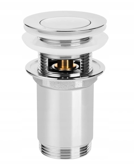 Korek Umywalkowy KLIK-KLAK Chrom