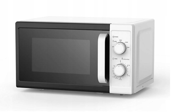 Mikrofalówka, Kuchenka mikrofalowa STARQ 20L 700W Biała, Timer,