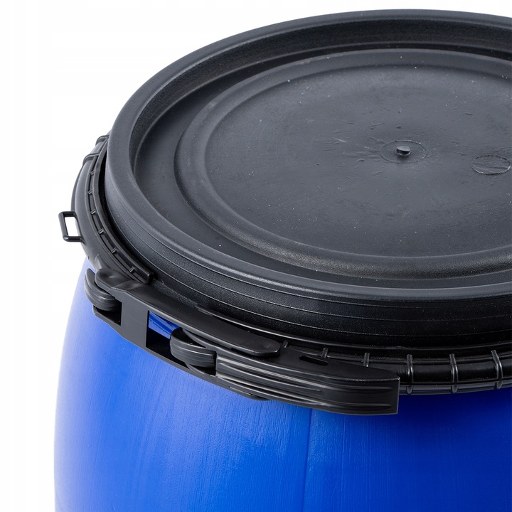 BECZKA PLASTIKOWA Z OBEJMĄ ZBIRNIK NA WODĘ 60L