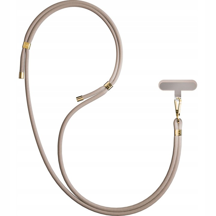 Smycz do telefonu 3MK EasyClip Elite Beżowy