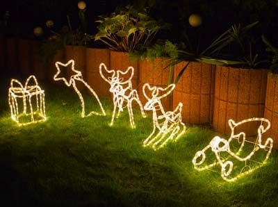 3D FIGURA ŚWIĄTECZNA GWIAZDA LED OZDOBA 53cm