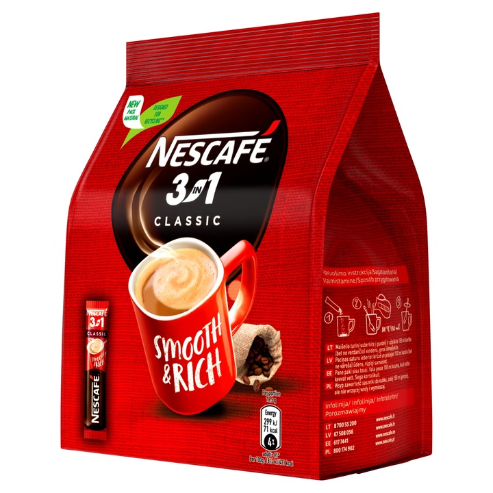(x8) NESCAFE Torba 3w1 Classic 10tb
