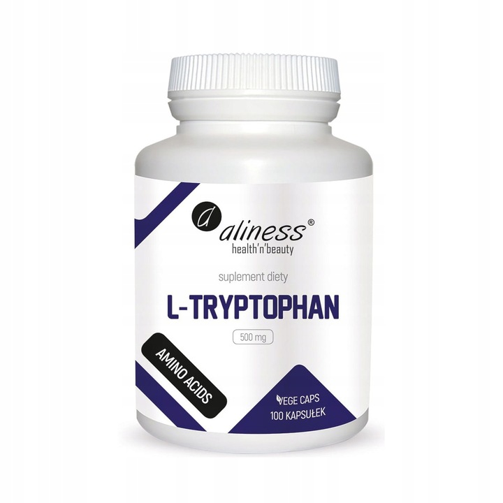 Aliness L-tryptophan 500mg 100kaps tryptofan