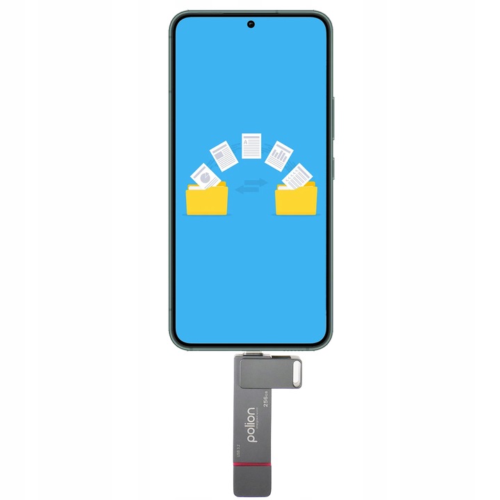 Ultra szybki 256GB | 560MB/s | USB 3.2 pendrive pamięć POLION dual USB-C+A