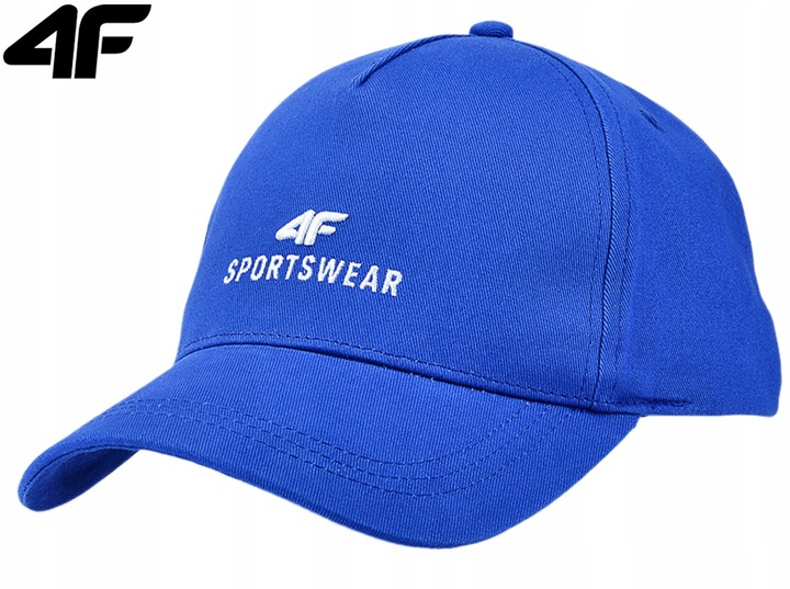 Czapka z daszkiem męska damska 4F Bejsbolówka bawełniana na lato U266 L/XL