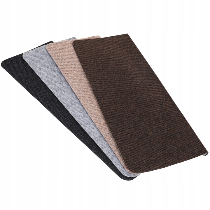65x25cm+3cm NAKŁADKI WEWNĘTRZNE NA SCHODY SAMOPRZYLEPNE DYWANIKI BEŻ STEPS