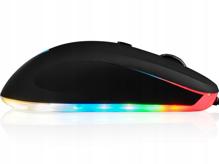 BEZKLIKOWA I CICHA MYSZKA GAMINGOWA USB RGB MODECOM VOLCANO ASSASSIN SILENT