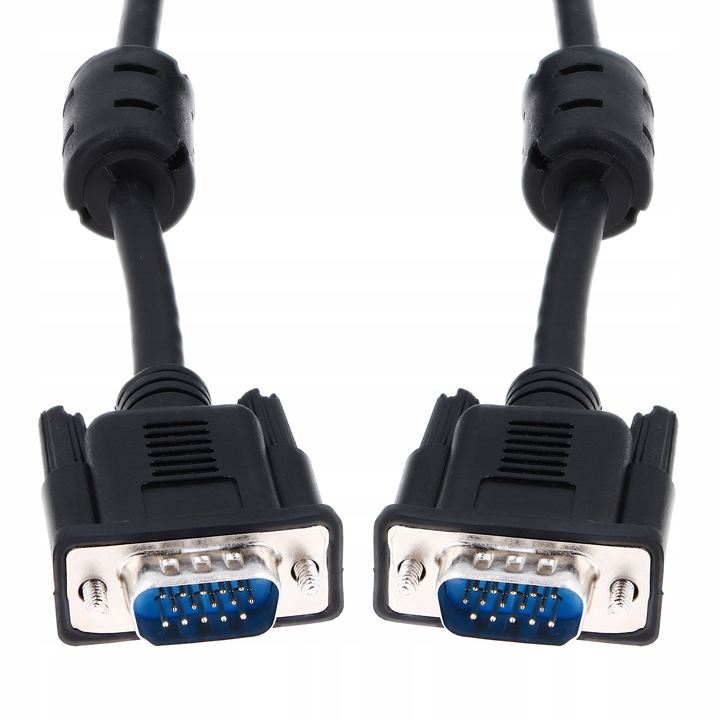 Kabel D-SUB VGA-VGA do monitora 10M Przewód FULLHD