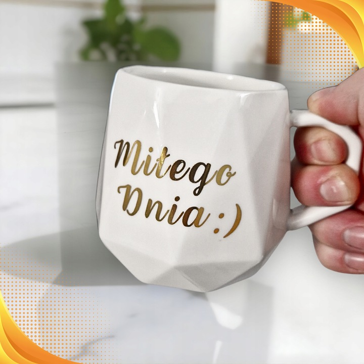 PODGRZEWACZ Kubek Ceramiczny CZAJNIK ZESTAW DO KAWY HERBATY MIŁEGO