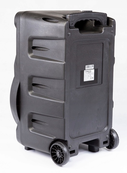 Głośnik bluetooth przenośny Karaoke z mikrofonem Manta SPK5033 czarny