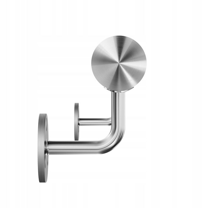 Poręcz schodowa ścienna solidna rura 2,0 mm, stal nierdzewna długość