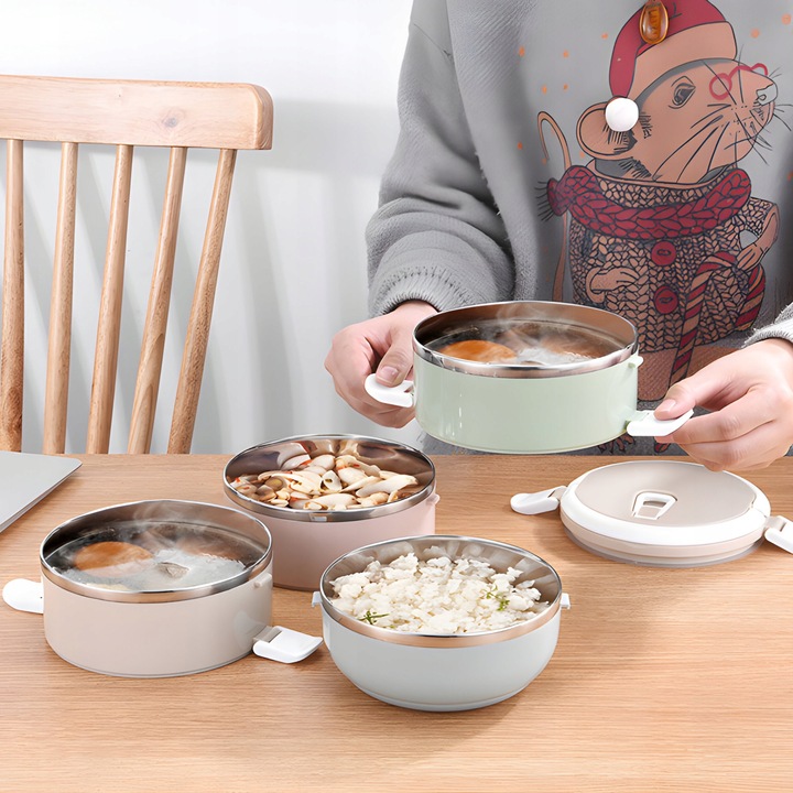 POJEMNIK TERMICZNY NA ŻYWNOŚĆ ZUPĘ OBIADOWY TERMOS STAL NIERDZEWNA 2,8L