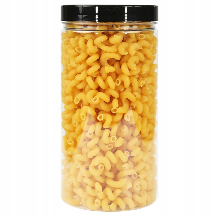 Pojemniki słoiki plastikowe 1,5L mąkę 1500ml x 9 na przyprawy makaron mąkę