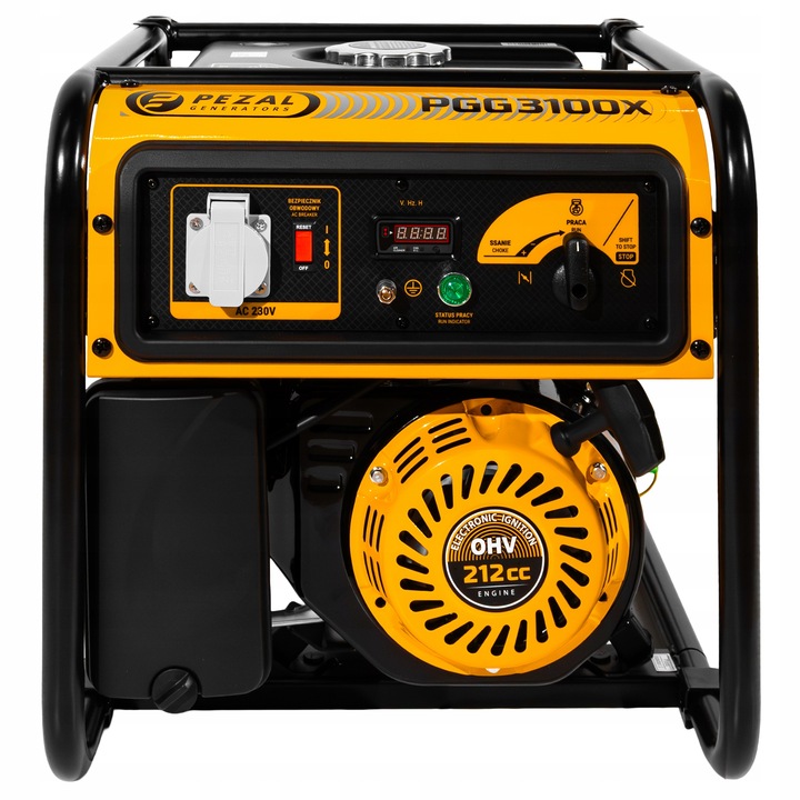 Agregat prądotwórczy generator PEZAL PGG3100X 3,3kW AVR uzwojenie