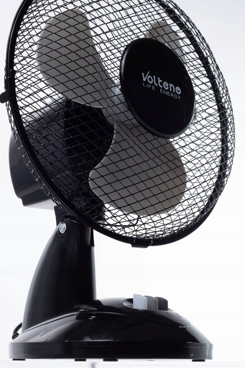 WENTYLATOR WIATRAK STOŁOWY STOJĄCY BIURKOWY OSCYLACJA CICHY MOCNY