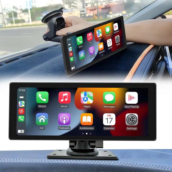 Radio Samochodowe ANDROID Auto AirPlay Mirror Link Ekran 9,3"