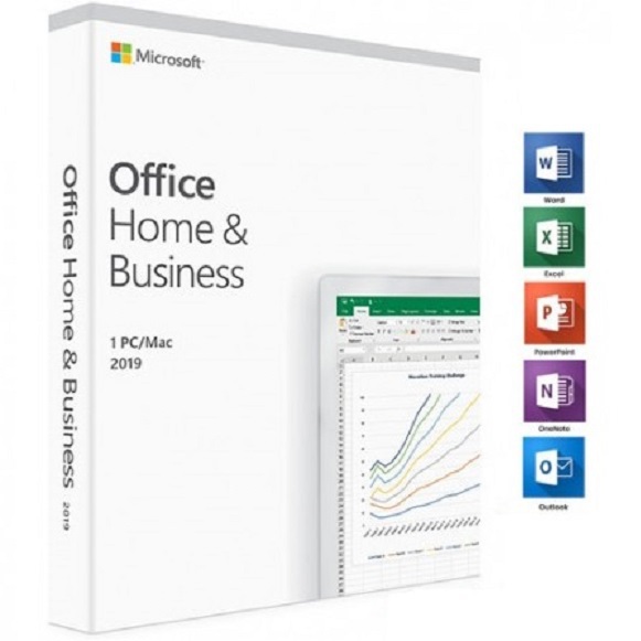 MS Office 2019 Home & Business BOX PL WIN MAC