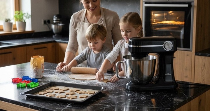 ROBOT PLANETARNY KUCHENNY MIKSER Z METALOWĄ MISĄ 3000W PROFESJONALNY