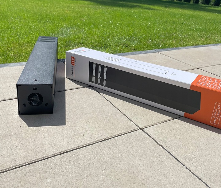 Lampa Ogrodowa stojąca słupek ogrodowy 80 cm E27