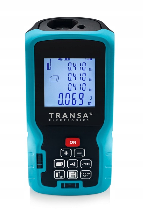Dalmierz laserowy 100M Cyfrowy miernik odległości LCD Transa