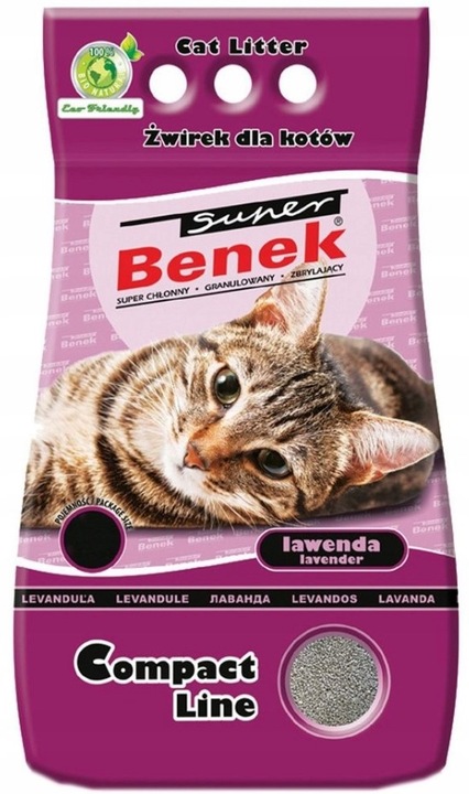 Super Benek Compact Lawenda 10L Active