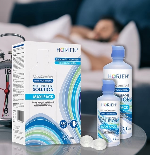 HORIEN ULTRA COMFORT MAXI PACK 360ML+ 100ML PŁYN DO SOCZEWEK