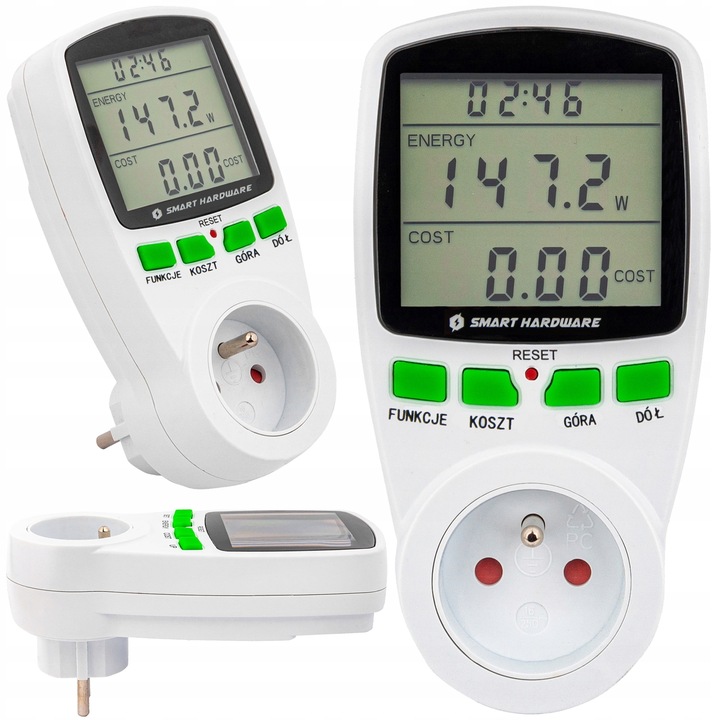 WATOMIERZ MIERNIK LICZNIK ENERGII ELEKTRYCZNEJ AMPEROMIERZ WOLTOMIERZ