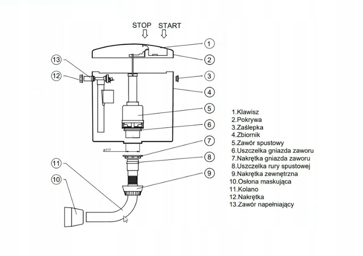 Dolnopłuk Opal-Lux Inter-Sano