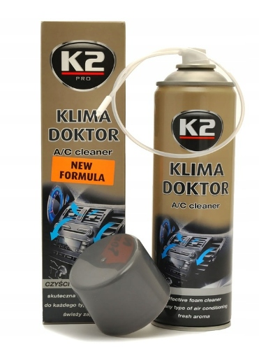 ZESTAW DO ODGRZYBIANIA I ODŚWIEŻANIA KLIMATYZACJI K2 LEMON I KLIMA DOKTOR