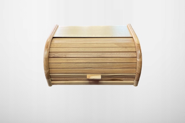 CHLEBAK DREWNIANY BUKOWY DUŻY POJEMNIK NA PIECZYWO CHLEB