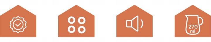 Spieniacz do Mleka Kawy Elektryczny Ruhhy 500W 4w1 Wyświetlacz LED BPA